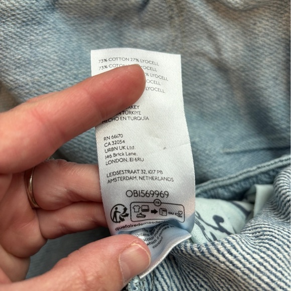 Free People We The Free Osaka Relaxed Low Slung Slouchy Tapered Cropped Jeans - Picture 7 of 7